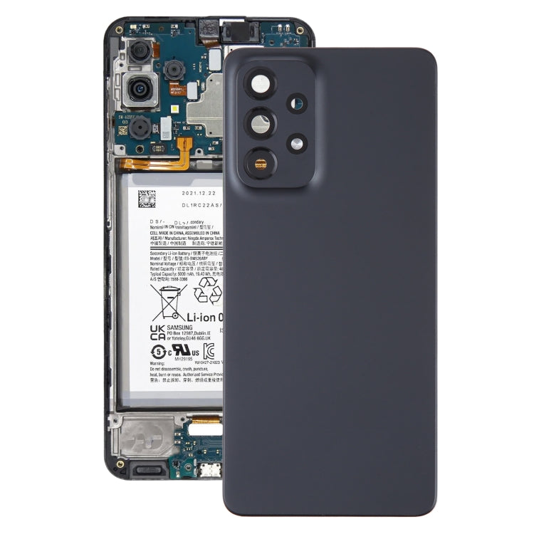For Samsung Galaxy A33 5G SM-A336B Original Battery Back Cover with Camera Lens Frame, For Samsung Galaxy A33 5G(Original)