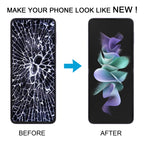 For Samsung Galaxy Z Flip3 SM-F711 Original LCD Screen Digitizer Full Assembly with Frame, For Samsung Galaxy Z Flip3
