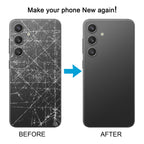 For Samsung Galaxy S24 SM-S921B OEM Battery Back Cover with Camera Lens Cover, For Samsung Galaxy S24(with Camera Lens Frame)