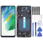 For Samsung Galaxy S21 FE 5G SM-G990B TFT Material LCD Screen Digitizer Full Assembly with Frame, Not Supporting Fingerprint Identification, For Samsung Galaxy S21 FE 5G(TFT)