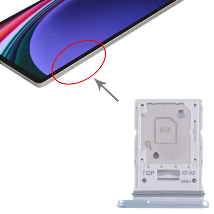 For Samsung Galaxy Tab S9 Ultra 5G SM-X916 Original SIM + Micro SD Card Tray, For Samsung Galaxy Tab S9 Ultra 5G(Original)