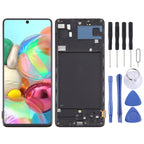 For Samsung Galaxy A71 4G SM-A715F 6.43 inch OLED LCD Screen Digitizer Full Assembly with Frame, For Samsung Galaxy A71 4G 6.43 inch(OLED)