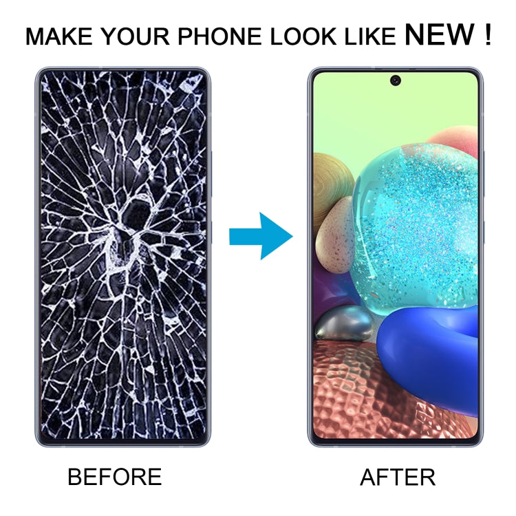 For Samsung Galaxy A71 5G SM-A716B 6.43 inch OLED LCD Screen Digitizer Full Assembly with Frame, For Samsung Galaxy A71 5G 6.43 inch(OLED)