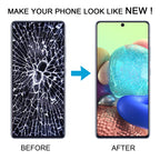 For Samsung Galaxy A71 5G SM-A716B 6.43 inch OLED LCD Screen Digitizer Full Assembly with Frame, For Samsung Galaxy A71 5G 6.43 inch(OLED)
