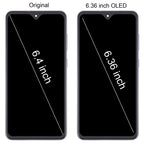 For Samsung Galaxy S21 FE 5G SM-G990B 6.36 inch OLED LCD Screen Digitizer Full Assembly with Frame, For Samsung Galaxy S21 FE 5G 6.36 inch (EU Version OLED)