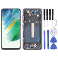 For Samsung Galaxy S21 FE 5G SM-G990B 6.43 inch OLED LCD Screen Digitizer Full Assembly with Frame, For Samsung Galaxy S21 FE 5G 6.43 inch (EU Version OLED)