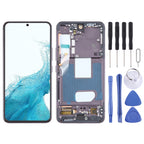 For Samsung Galaxy S22 5G SM-S901B EU Version OLED LCD Screen Digitizer Full Assembly with Frame, For Samsung Galaxy S22 5G EU Version(OLED)