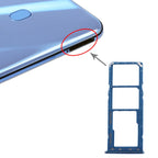 For Galaxy A20 A30 A50 SIM Card Tray + SIM Card Tray + Micro SD Card Tray, For Samsung Galaxy A20, For Galaxy A20