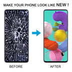 For Samsung Galaxy A51 4G SM-A515F 6.43 inch OLED LCD Screen Digitizer Full Assembly with Frame