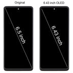 For Samsung Galaxy A51 4G SM-A515F 6.43 inch OLED LCD Screen Digitizer Full Assembly with Frame