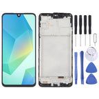 For Samsung Galaxy A16 4G SM-A165F 6.66 inch OLED LCD Screen Digitizer Full Assembly with Frame