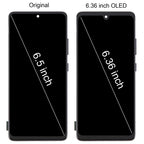 For Samsung Galaxy A51 5G SM-A516 6.36 inch OLED LCD Screen Digitizer Full Assembly with Frame, For Samsung Galaxy A51 5G 6.36 inch