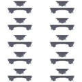 For Samsung Galaxy A36 SM-A366B 10pcs Power Button and Volume Control Button, For Samsung Galaxy A36
