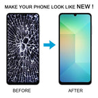 For Samsung Galaxy A06 5G LCD Screen Digitizer Full Assembly with Frame, For Samsung Galaxy A06 5G