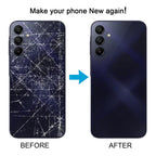 For Samsung Galaxy A15 SM-A155F Back Cover with Camera Lens Cover, For Samsung Galaxy A15