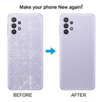 For Samsung Galaxy A32 4G SM-A325F Battery Back Cover with Camera Lens Cover, For Samsung Galaxy A32 4G(with Camera Lens Frame)