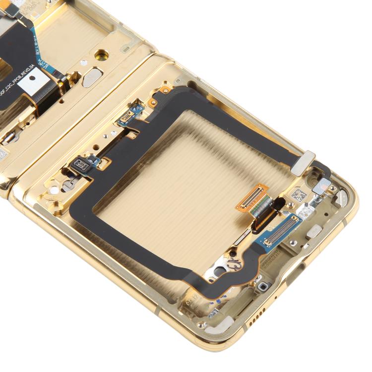 For Samsung Galaxy Z Flip SM-F700 LCD Screen Digitizer Full Assembly with Frame, For Samsung Galaxy Z Flip