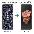 For Samsung Galaxy Z Flip 5G SM-F707 LCD Screen Digitizer Full Assembly with Frame, For Samsung Galaxy Z Flip 5G