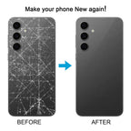 For Samsung Galaxy S24 FE SM-S721B OEM Back Cover with Camera Lens Cover, For Samsung Galaxy S24 FE(with Camera Cover)