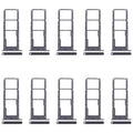For Samsung Galaxy A14 5G SM-A146B 10pcs Original SIM Card Tray + SIM Card Tray + Micro SD Card Tray, For Samsung Galaxy A14 5G SM-A146B(Original)