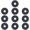 For Samsung Galaxy Tab A8 10.5 2021 SM-X200/X205 10pcs Back Camera Lens, For Samsung Galaxy Tab A8 10.5 2021
