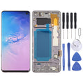For Samsung Galaxy S10 4G SM-G973 OLED LCD Screen Digitizer Full Assembly with Frame, For Samsung Galaxy S10 4G