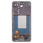 For Galaxy S24 FE SM-S721B Original LCD Screen Digitizer Full Assembly with Frame, For Galaxy S24 FE(Original)