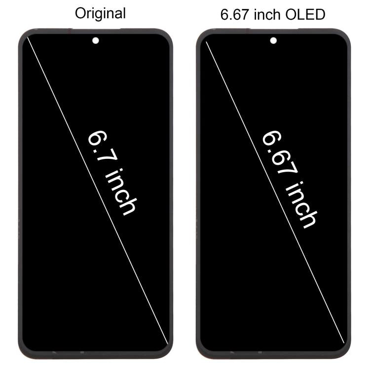 For Galaxy A56 SM-A566B 6.67 inch OLED LCD Screen with Digitizer Full Assembly, For Galaxy A56(OLED)