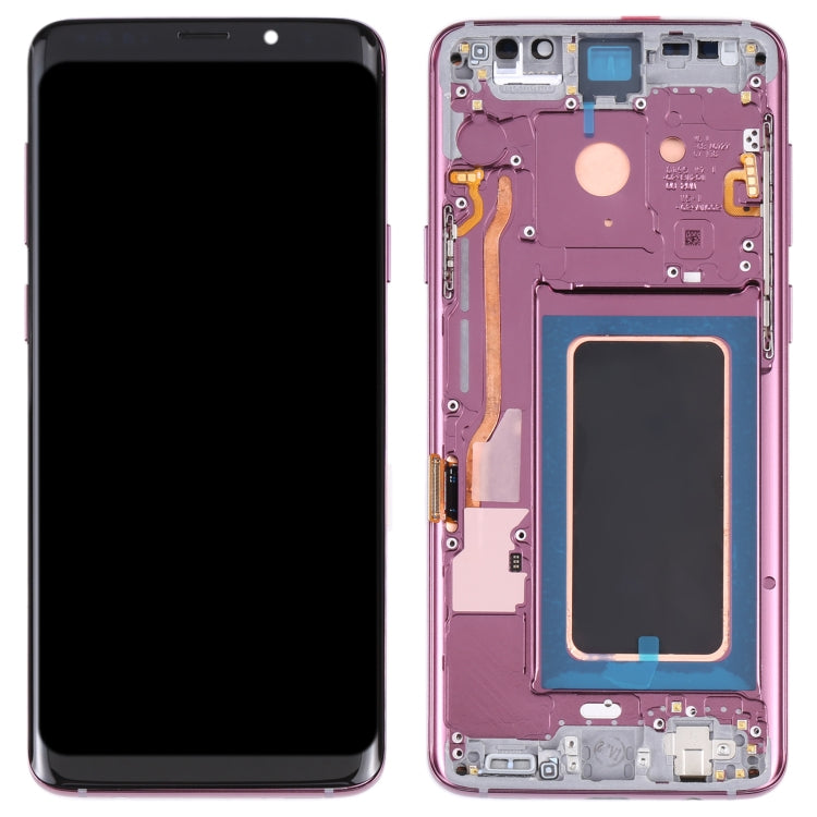 LCD Screen and Digitizer Full Assembly with Frame for Galaxy S9 / G960F / DS / G960U / G960W / G9600, For Samsung Galaxy S9, For Galaxy S9 (Frame), For Galaxy S9