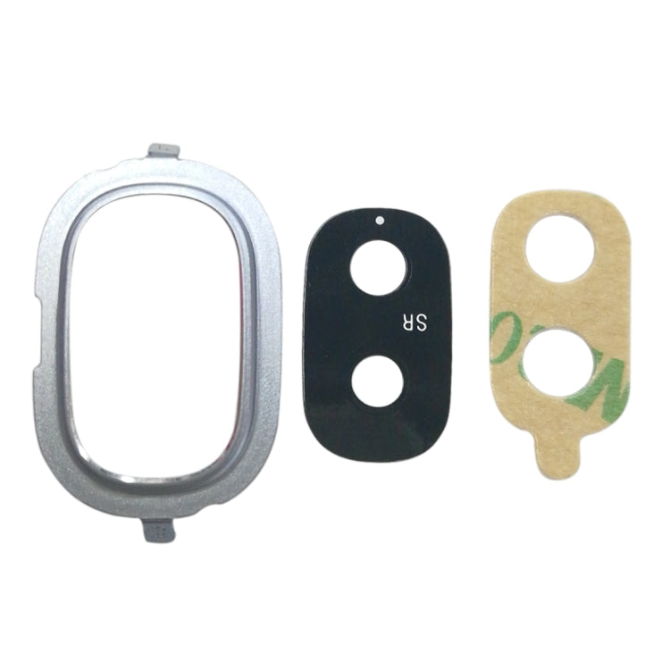 For Galaxy J4, J400F/DS, J400G/DS 10pcs Back Camera Bezel with Lens Cover & Adhesive, Galaxy J4, For Galaxy J4