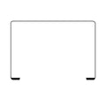 For Macbook Pro A2141 2019 LCD Screen Display Ring Bezel Frame Rubber, A2141 2019