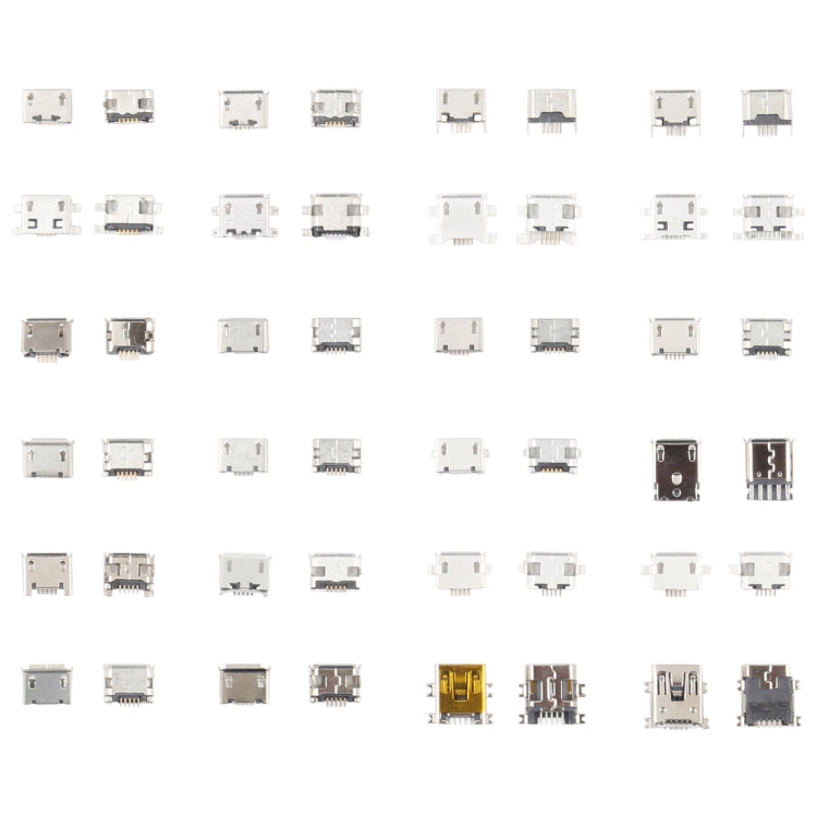 240pcs Micro USB Charging Port Connector for Samsung/Moto/SONY/HTC/ZTE/Huawei/Xiaomi/Lenovo ect, Micro USB