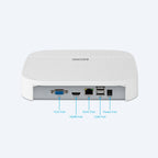 ESCAM PVR204 1080P 4CH+2CH ONVIF NVR Digital Video Recorder with 2CH Cloud Channel for IP Camera System, PVR204