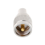 FMEJ/UHFJ FME Male to UHF Male Connector Adapter