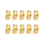 10 PCS 1.6mm SMA Female Jack PCB Clip Mount RF Connectors