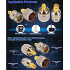 4 in 1 SMA To N RF Coaxial Connector Adapter, SMA To N