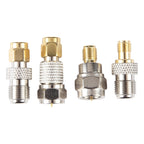 4 in 1 F To SMA RF Coaxial Connector Adapter, F To SMA
