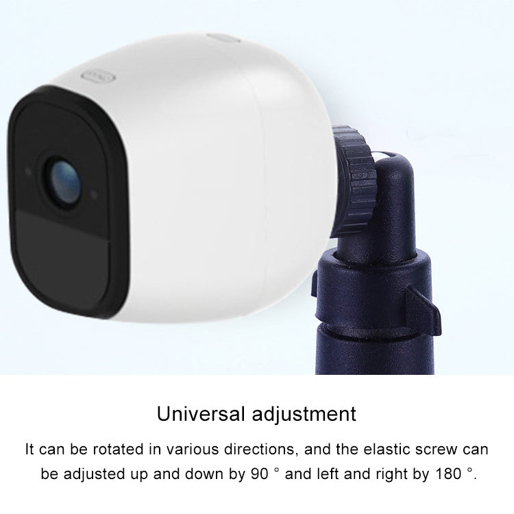 Aluminum Arlo Universal Support Wall Mounted Bracket for Monitor Camera, Black & White Random Delivery