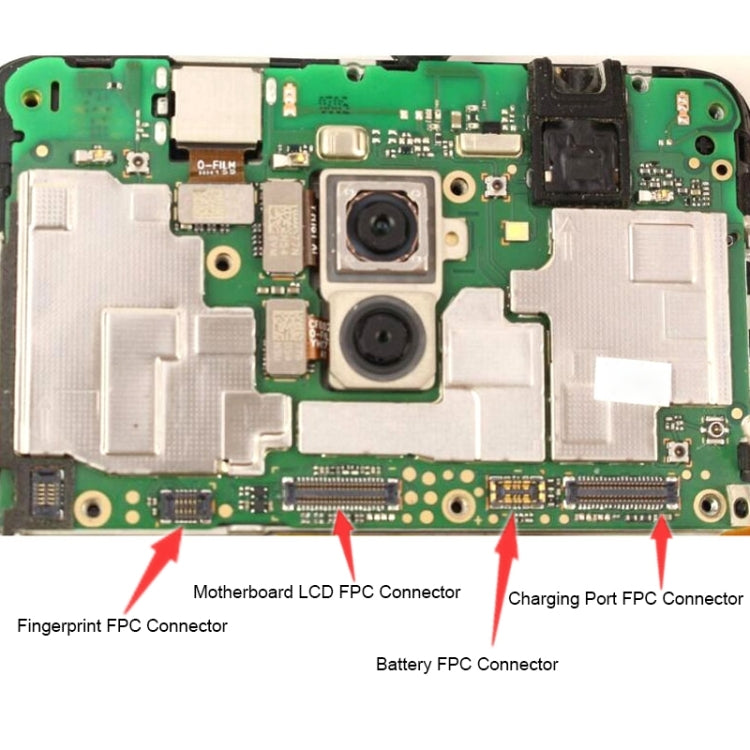 10 PCS Motherboard LCD Display FPC Connector for Huawei Mate 10 Lite, For Huawei Mate 10 Lite