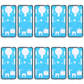 10 PCS Original Back Housing Cover Adhesive for Xiaomi Redmi K30 Pro, For Xiaomi Redmi K30 Pro(Original)
