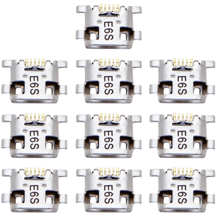 10 PCS Charging Port Connector for Huawei Honor 6A, For Honor 6A