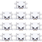 10 PCS Charging Port Connector for Huawei Y5 (2019), For Huawei Y5 (2019)