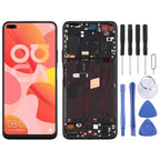 LCD Screen and Digitizer Full Assembly with Frame for Huawei Nova 6 4G, For Huawei Nova 6 4G