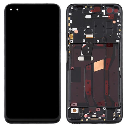 LCD Screen and Digitizer Full Assembly with Frame for Huawei Nova 6 5G, For Huawei Nova 6 5G, For Huawei Nova 6 5G (Dark Blue), For Huawei Nova 6 5G(Purple)