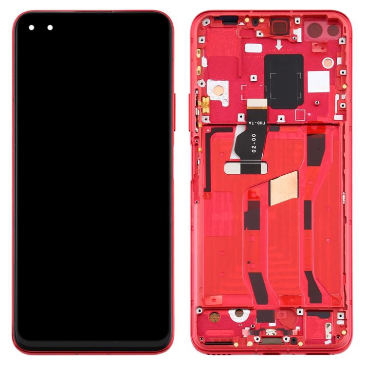 LCD Screen and Digitizer Full Assembly with Frame for Huawei Nova 6 5G, For Huawei Nova 6 5G, For Huawei Nova 6 5G (Dark Blue), For Huawei Nova 6 5G(Purple)