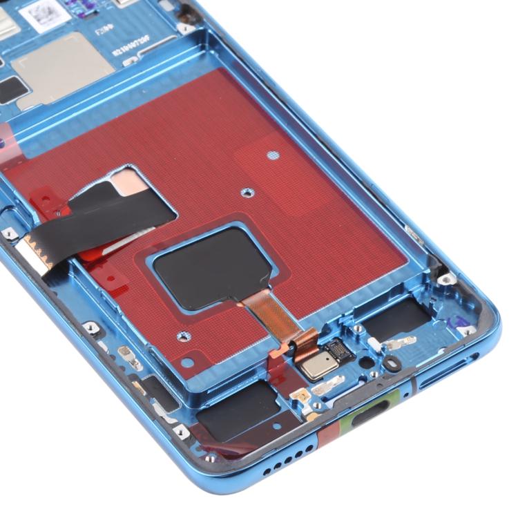LCD Screen and Digitizer Full Assembly with Frame for Huawei P40, For Huawei P40