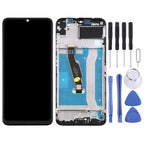 LCD Screen and Digitizer Full Assembly with Frame for Huawei Y6p, For Huawei Y6p
