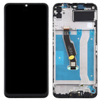 LCD Screen and Digitizer Full Assembly with Frame for Huawei Y6p, For Huawei Y6p