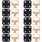 For OPPO Realme C15 10pcs Back Camera Lens, For OPPO Realme C15
