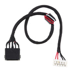 Power Jack Connector With Flex Cable for Lenovo Thinkpad Y520 R720 R720-15IKB R720-15IKBN Y520-15IKBN, For Lenovo Thinkpad Y520